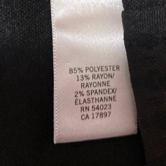 Banana Republic Black Checkered Sleeveless Back Zip Mini Pencil Sheath Dress 12 - Picture 5 of 5